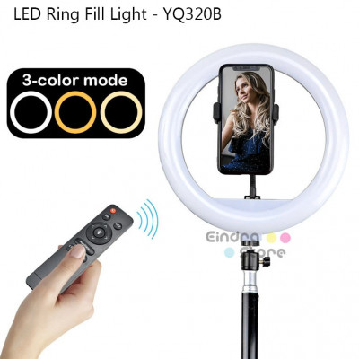 LED Ring Fill Light : YQ320B